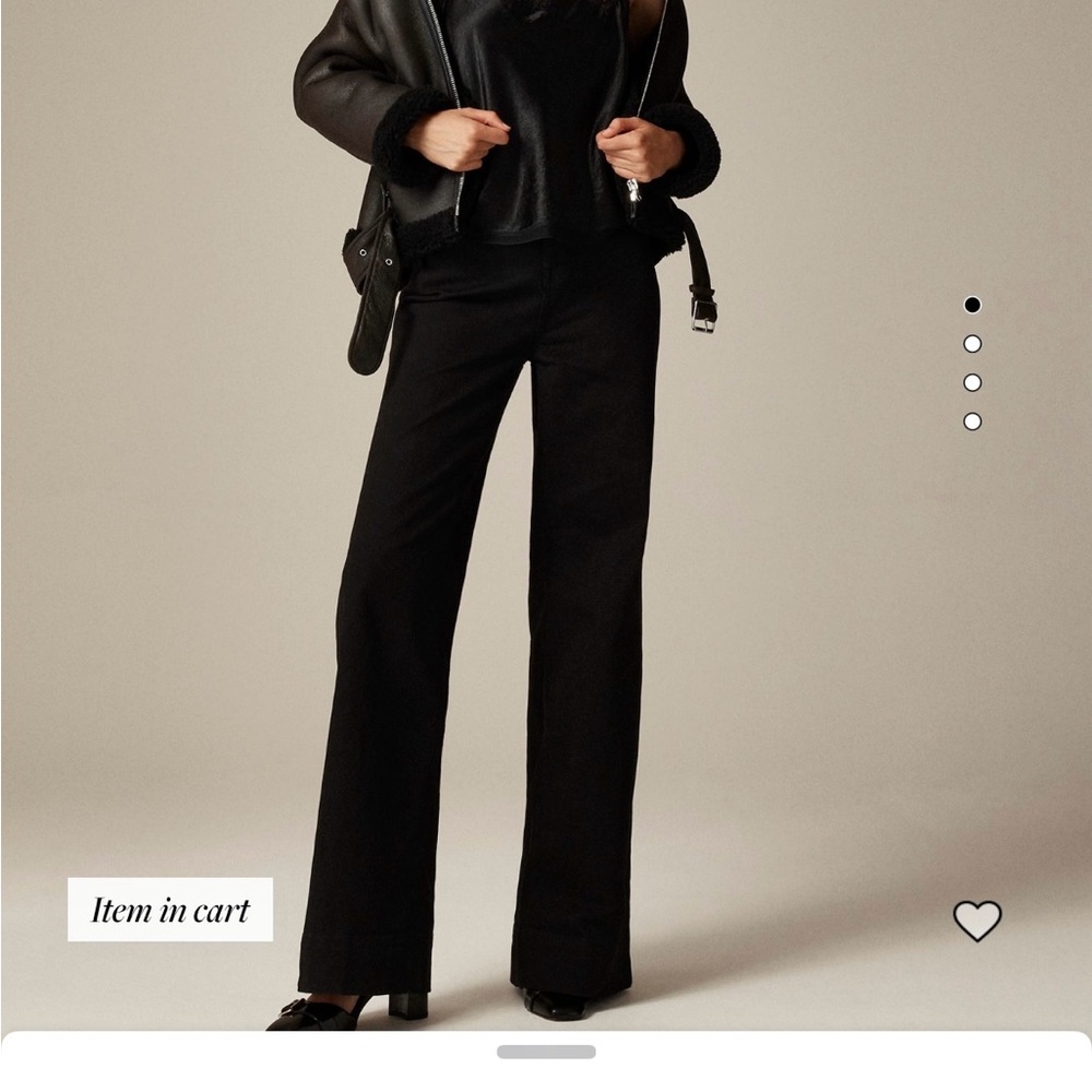 J Crew Denim Trouser 1996 semi-stretch